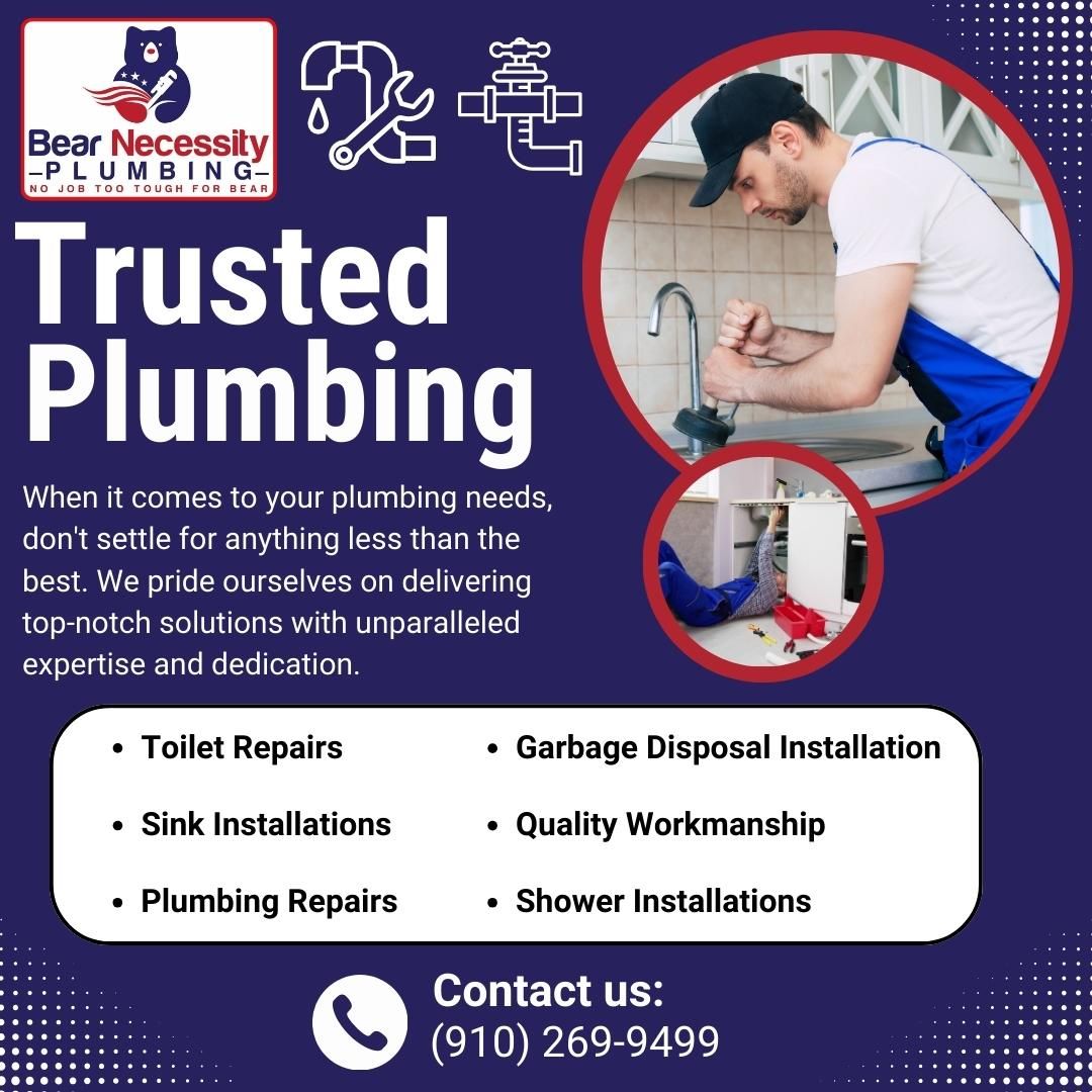 Plumbing Repairs for Bear Necessity Plumbing in Longs, SC