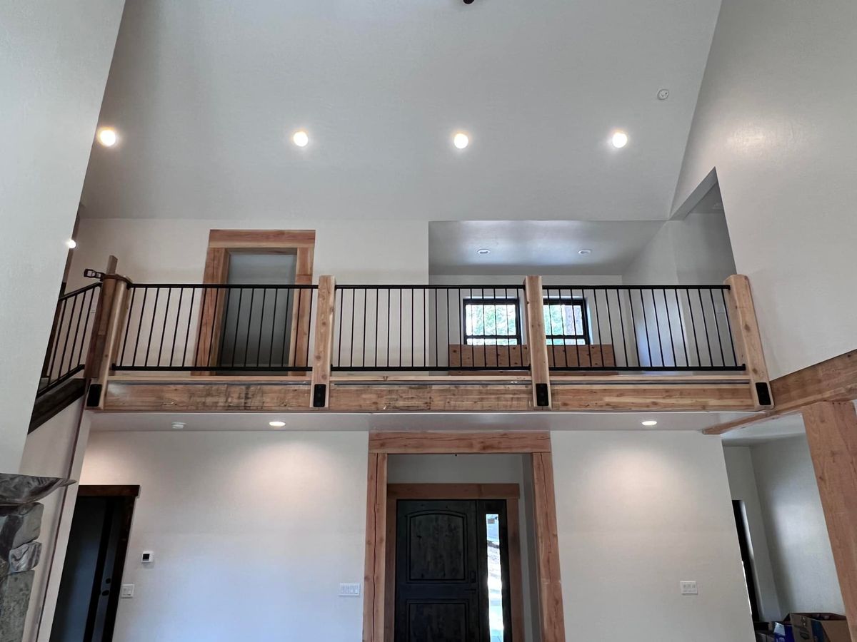 Custom railing for Weingart Welding & Fab in Coeur d'Alene, ID