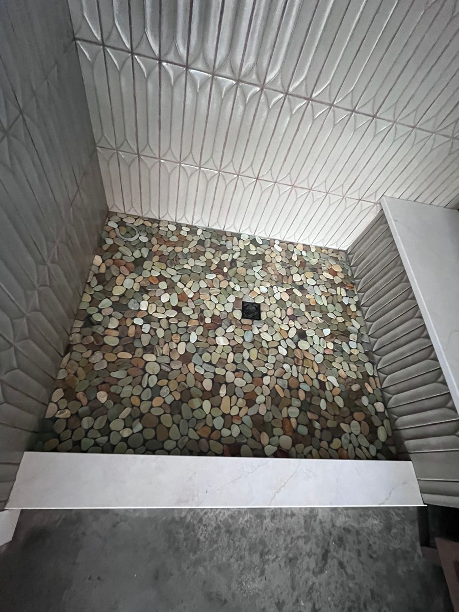 Custom tile work for RAL Construction LLC in Lee County, AL