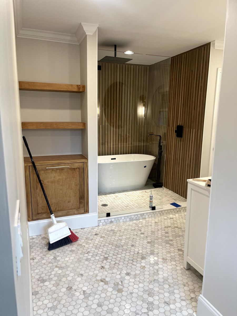 Bathroom Renovation for Norris Construction Group in Charlotte, NC