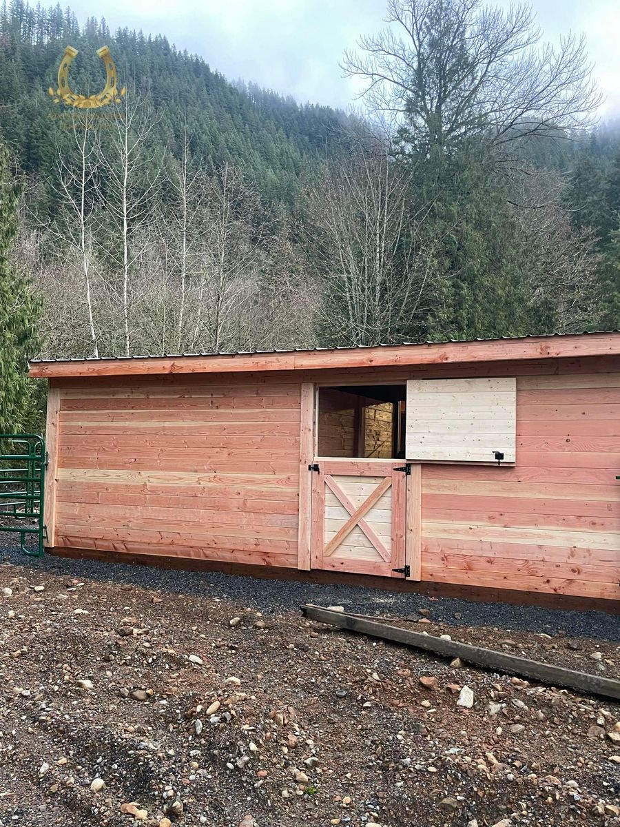 Shelters for Oats Equestrian Fencing LLC in Arlington, WA