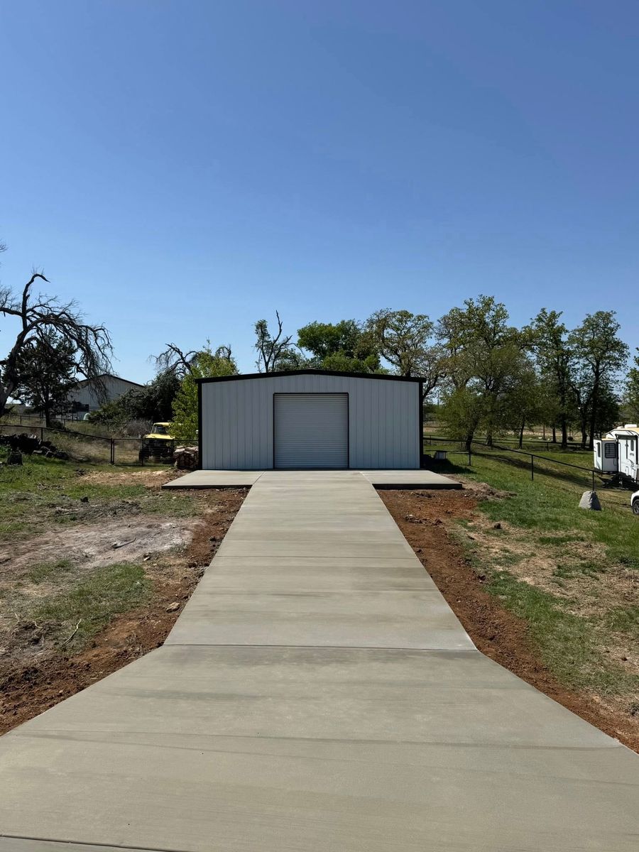 Patios for G2 Custom Concrete in Dallas, TX