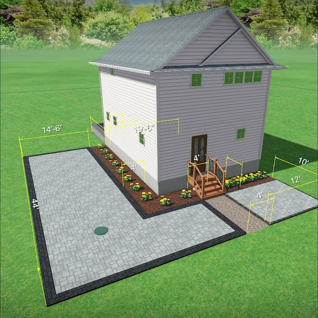 Landscape Installation for RI Outdoor Living  in Charlestown, Rhode Island