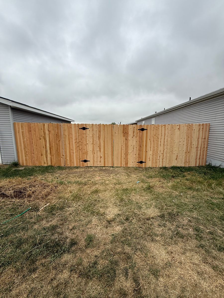Fence Installation for DS Industries in Gillette, WY