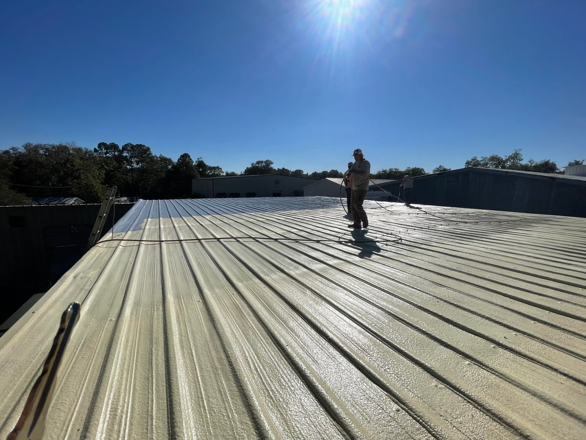 Commercial Spray Foam Roofing for CTE Roofing and Insulation in Dublin, GA