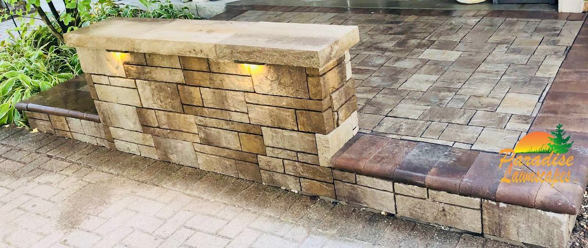 Landscape Lighting for Paradise Lawnscapes in West Bend, WI