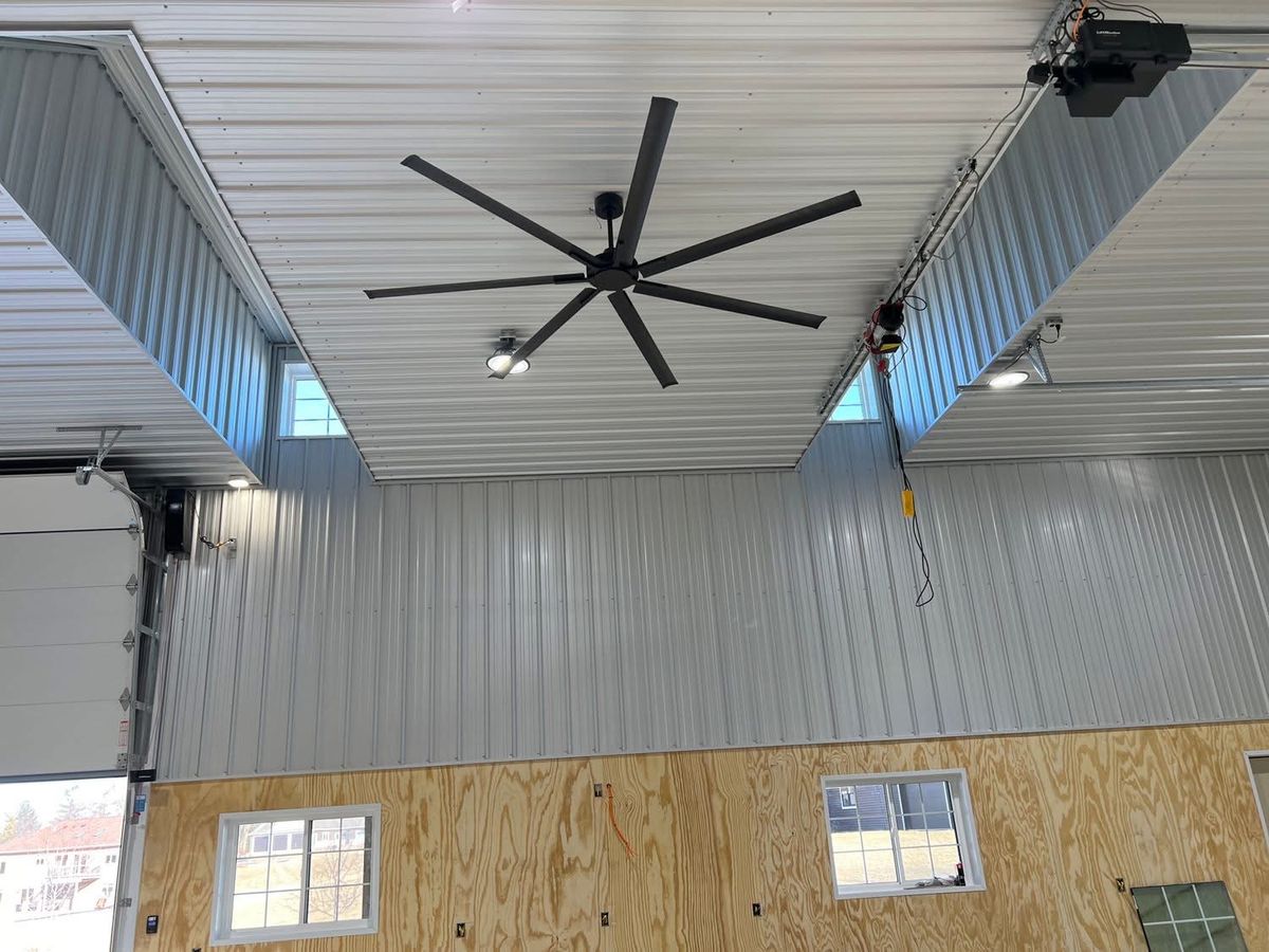 Pole Barn Construction for Lake Ridge Construction LLC in Kiel, WI