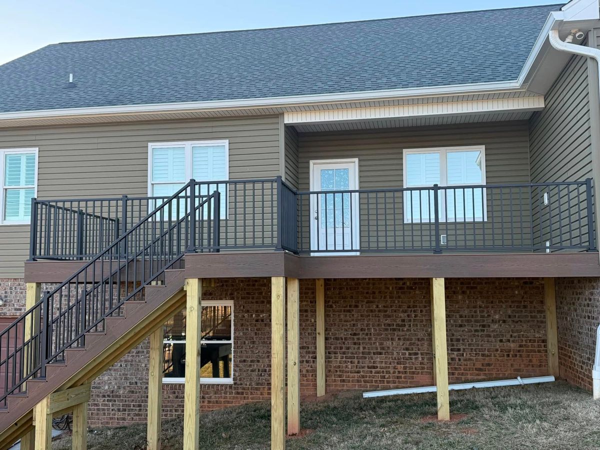 Deck & Patio Installation for Blake King Construction in Hickory, NC