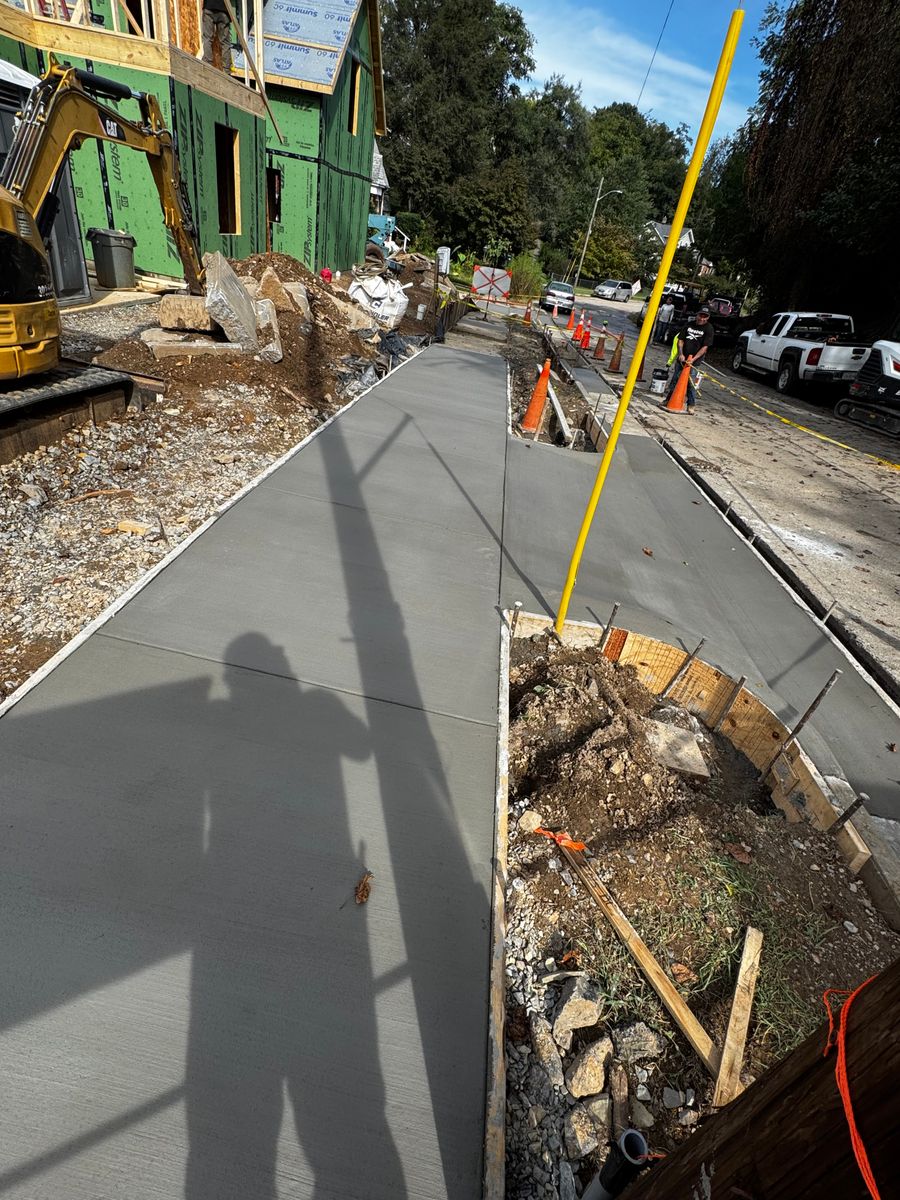 Concrete Slab Construction for The Amazing Concrete in Roanoke, VA
