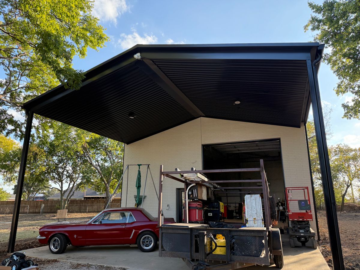 Metal Building Welding and Fabricating for BCS Metal Construction LLC in Springtown, TX