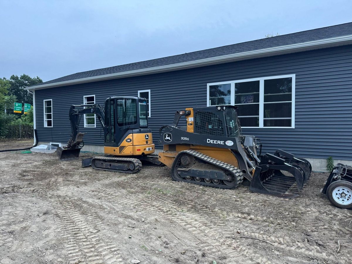 Site Work for Lennon Land Management in Suffield, CT