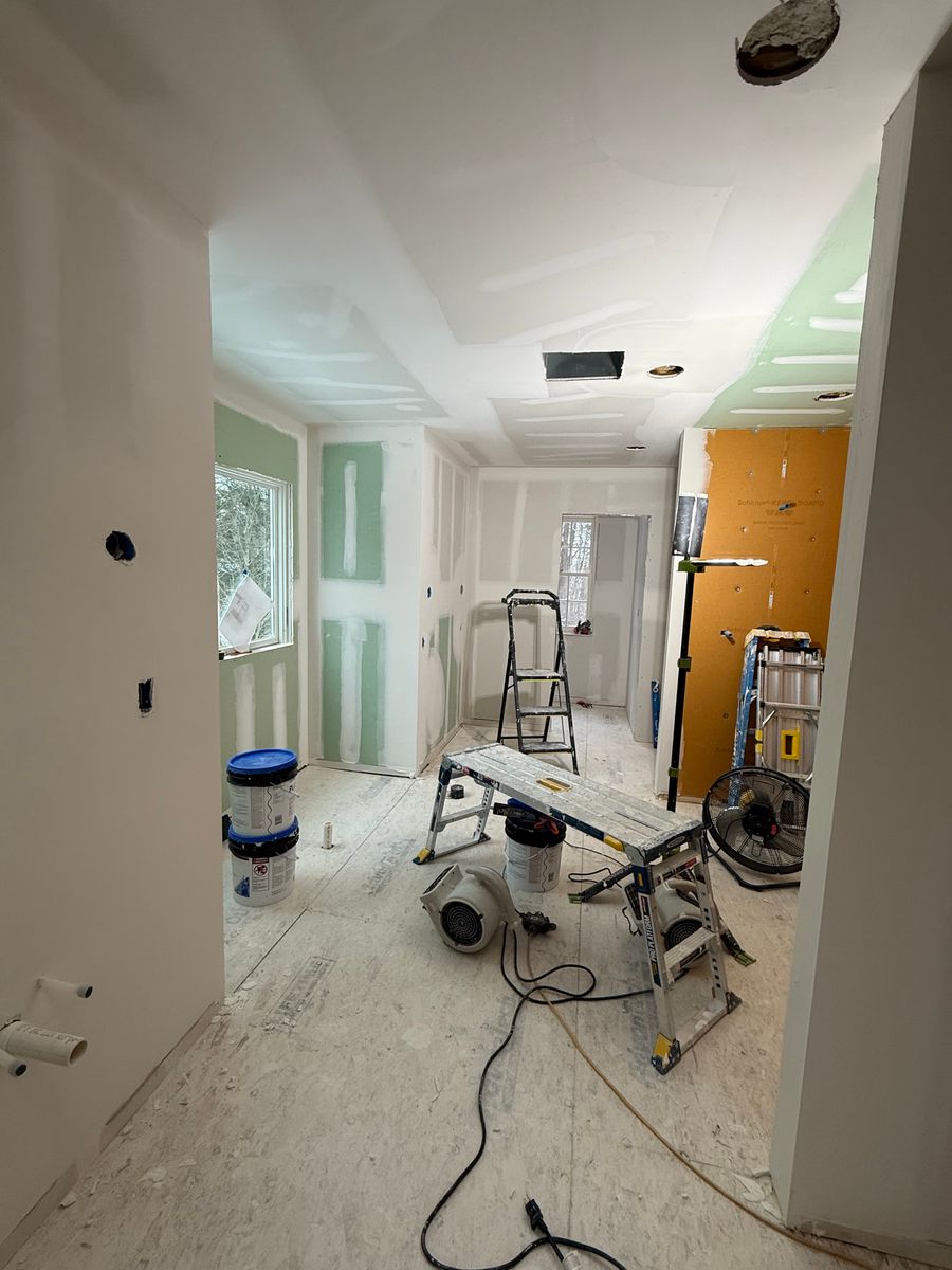 Drywall Installation for Northway Views Construction in Portland, ME