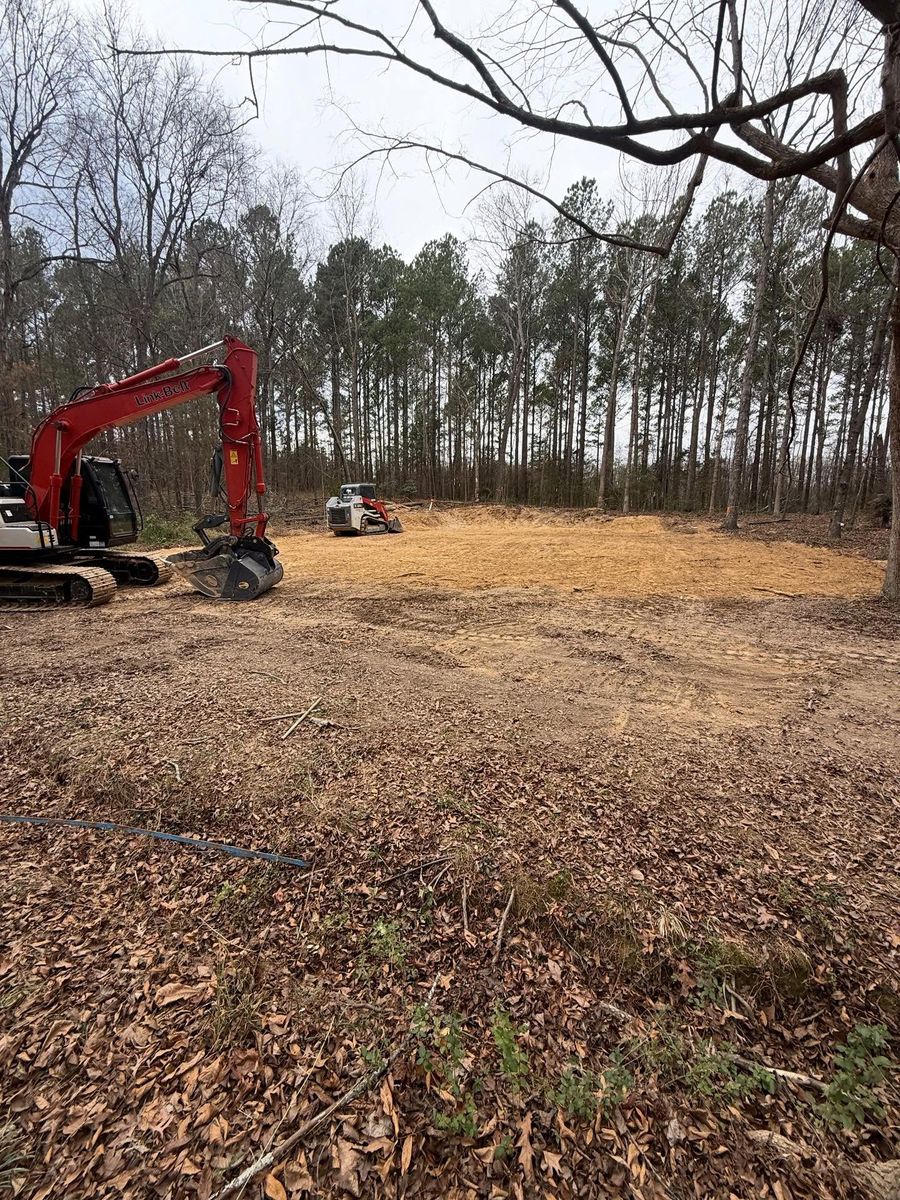 Site Grading for Mighty Moose in Charlotte, NC