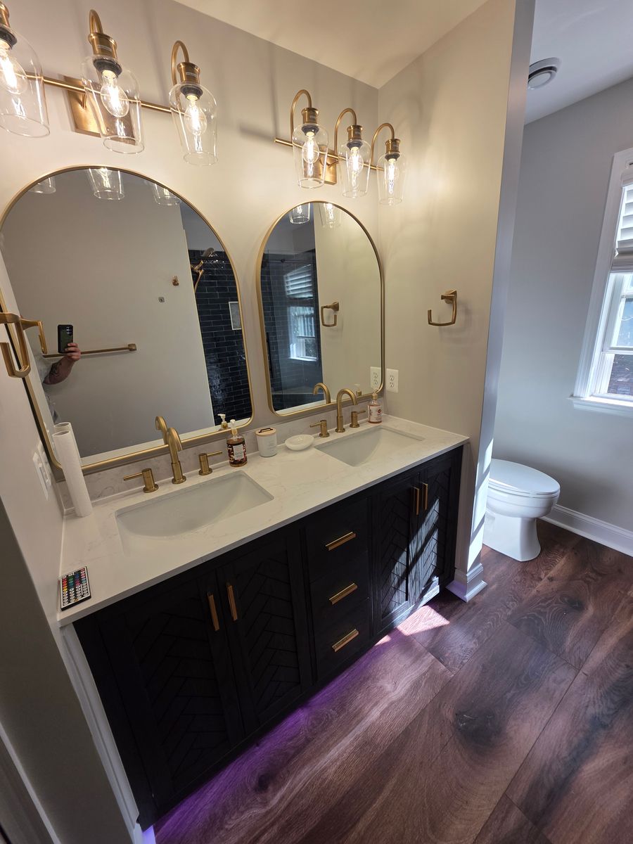 Custom LED Installation for JB Custom Remodeling in Montclair, VA