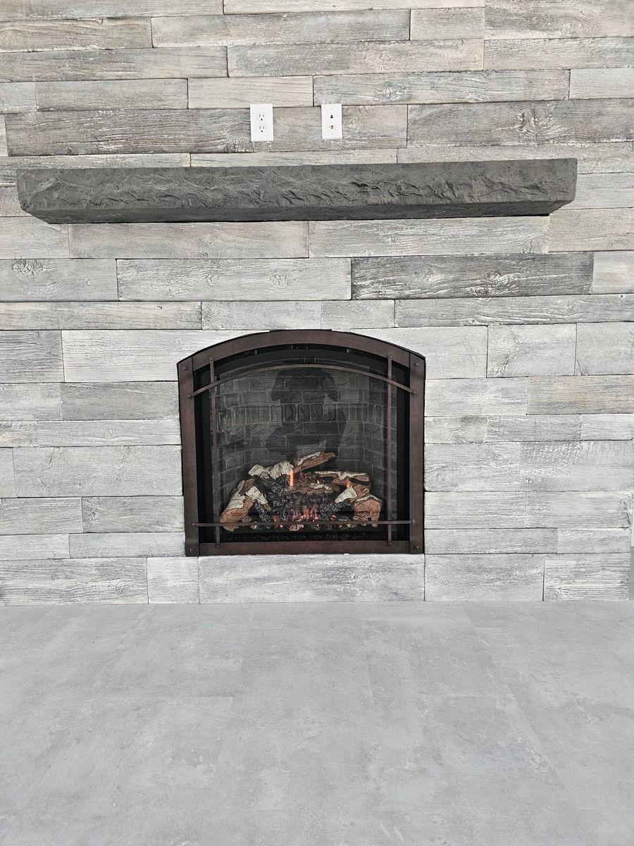 Fireplace Installation for Hunt Stone & Fireplace in Huntington, TX