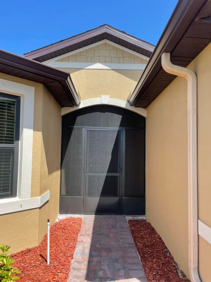 Front/Back Porches for WIP Hurricane Protection & Screening in Palm Bay, FL