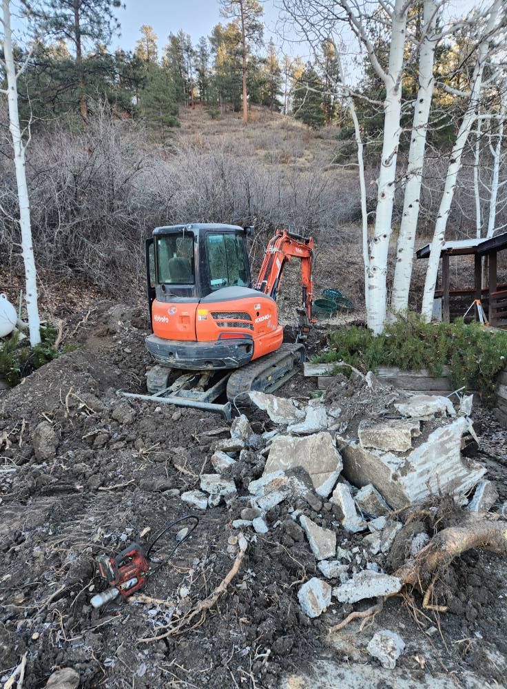 Site Preparation for Markham Septic & Excavation in Pagosa Springs, CO