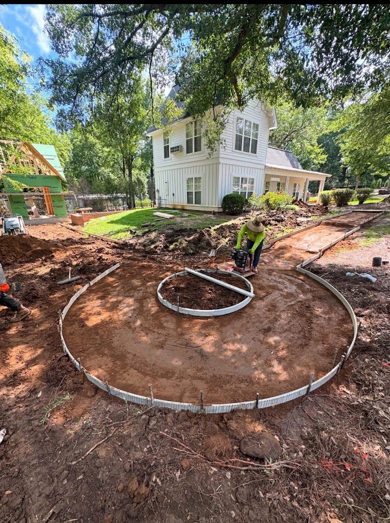 Concrete Foundations for Vanguard Concrete Creations in Winston-Salem, NC