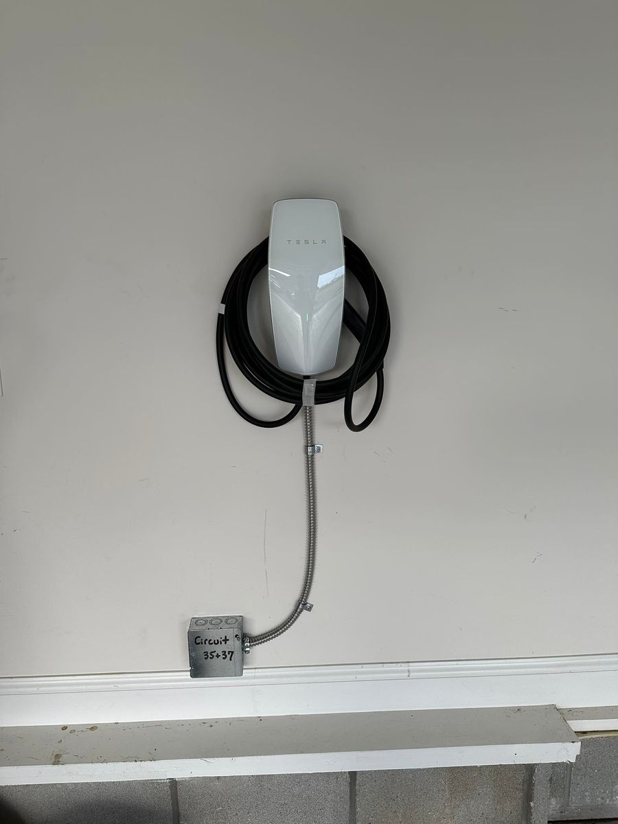 EV Charger Installation for Triple J Electric LLC in Milford, DE