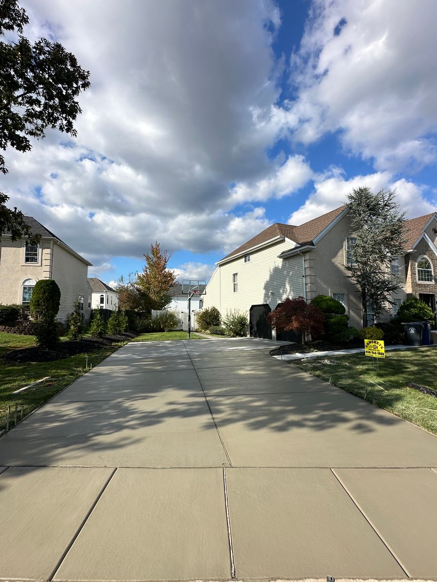 Concrete Slab Construction for GV Concrete LLC in Cherry Hill Township, NJ