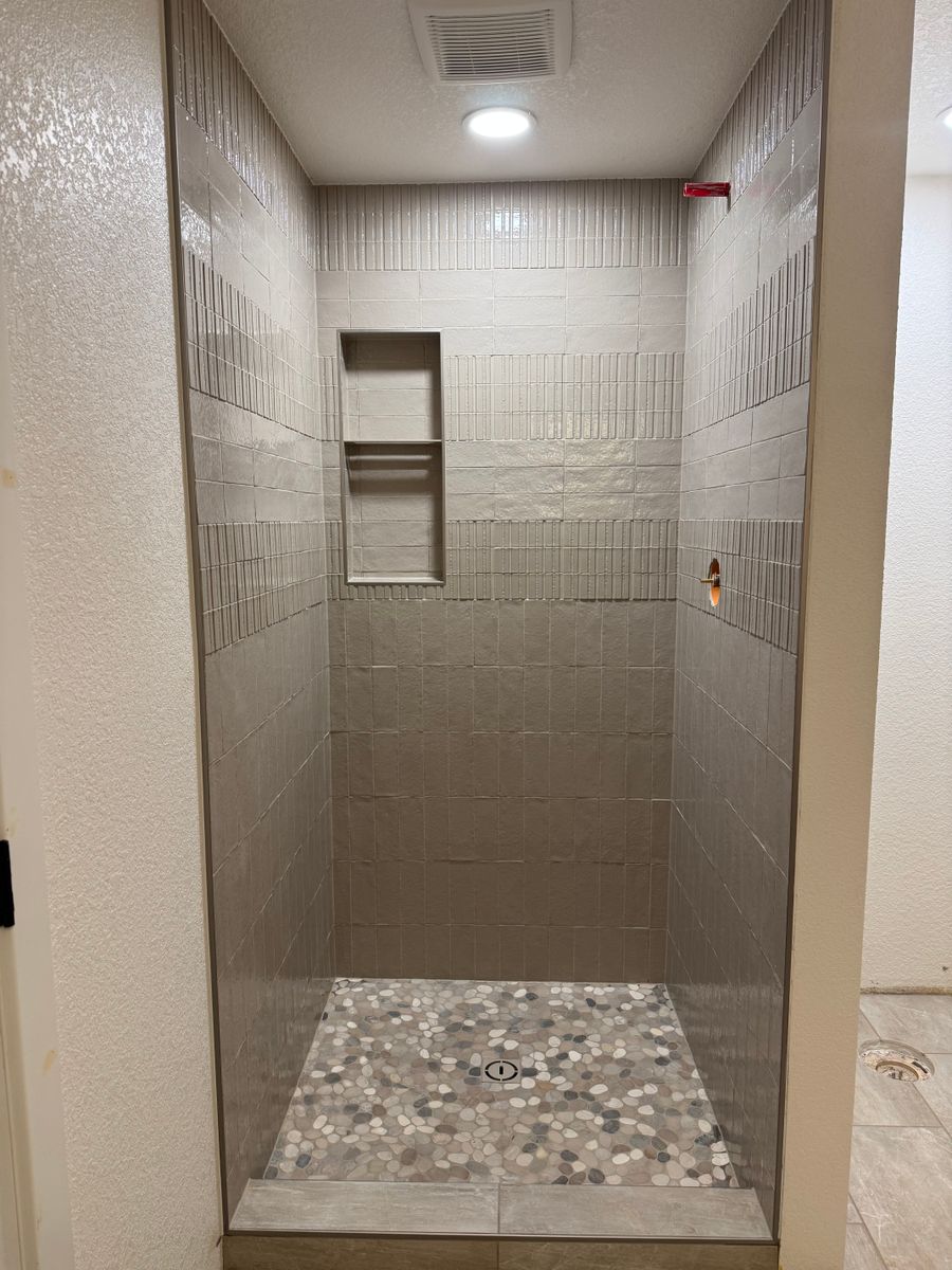 Bathroom Tiling for Dakota Tile & Stone in Belle Fourche, SD