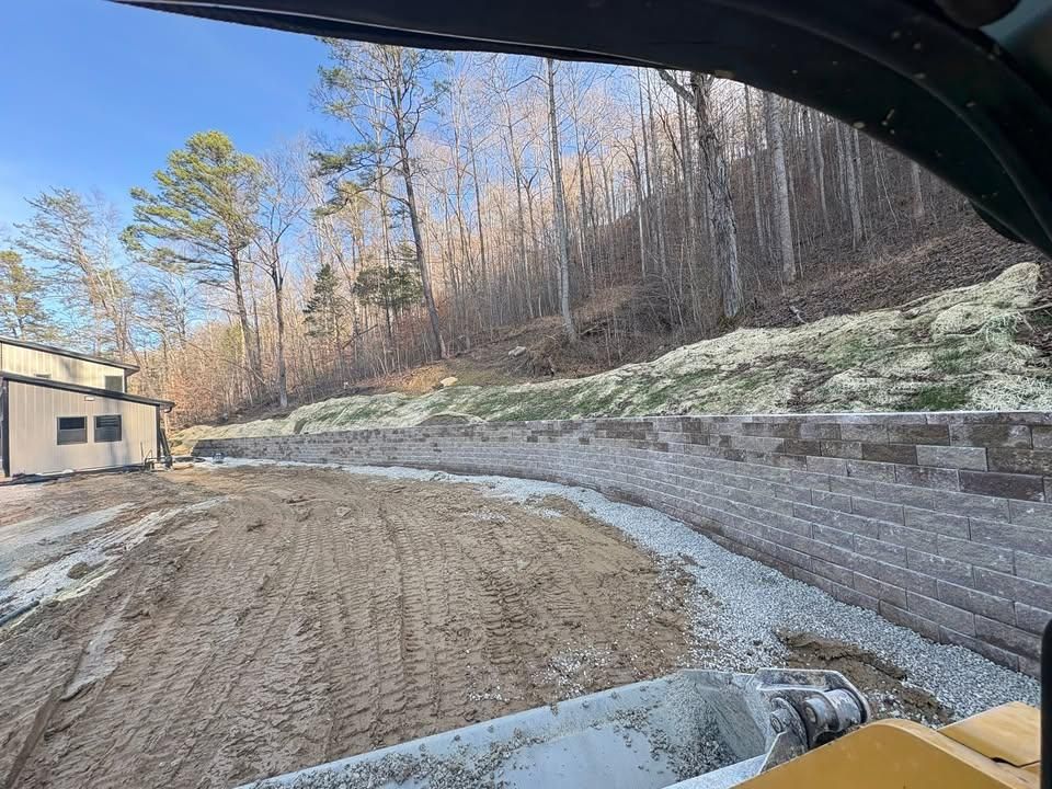 Retaining Walls for Dust Till Dawn Lawn in London, Kentucky