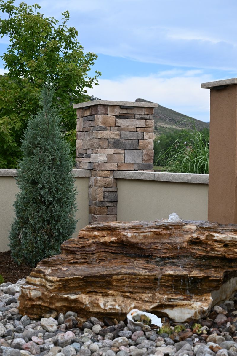 Outdoor Spaces for C. POWERS MASONRY in Loveland, CO