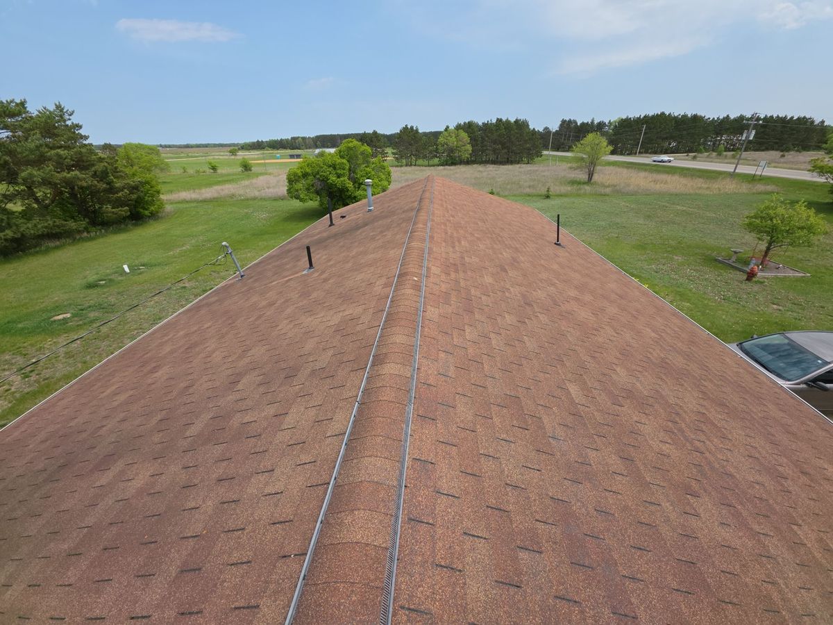 Asphalt Shingle Roofing Installation for Patriot Roofing Plus LLC in Pequot Lakes, MN