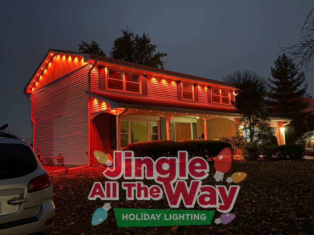 Jingle All the Way - Holiday Lighting for Soapy Suds Services in St. Charles, IL