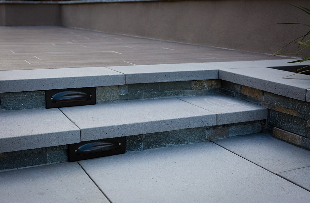 Hardscape Installation for Perry's Landscape Design in Saratoga, CA