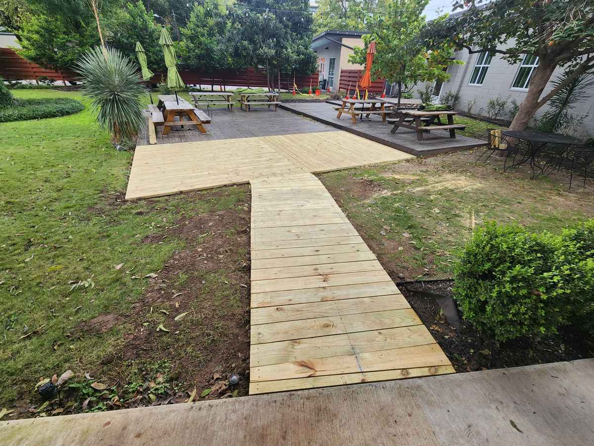 Fencing and Decking  for James Ellis Contracting in Kyle, TX