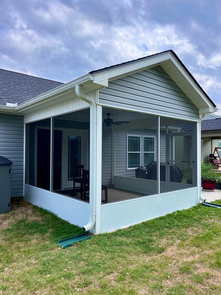 Screen Rooms for Cool Hand Home Improvements in Spartanburg, SC