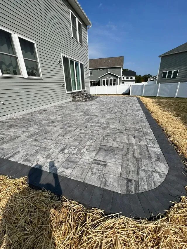 Hardscaping for Hurley's Cutz in Saint Leonard, MD