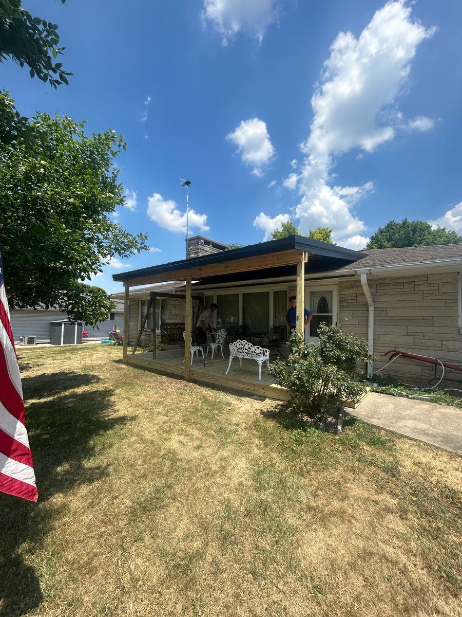 Deck & Patio  for Barajas Construction in Bluffton, IN