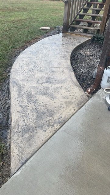 Sidewalk Installation for Immaculate Concrete and Construction in Troy, IL