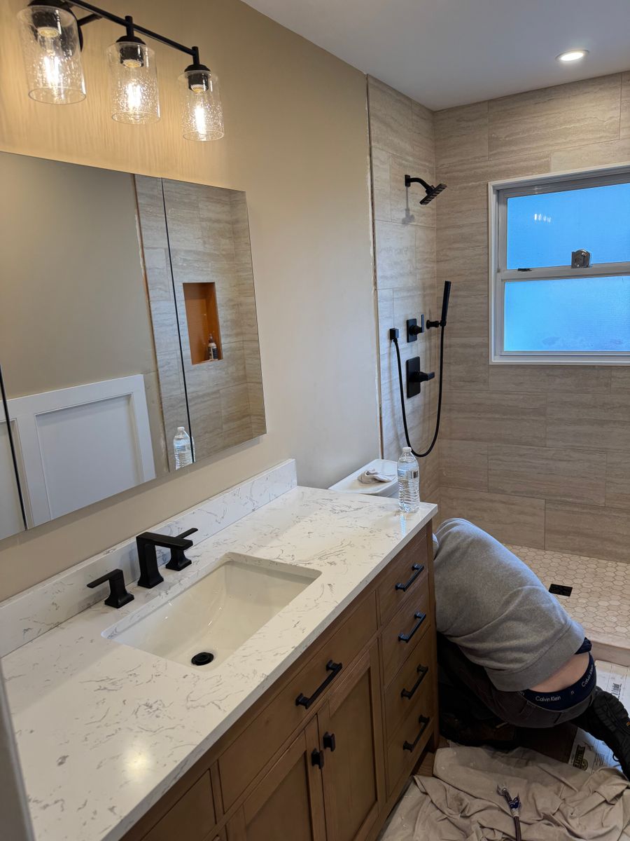 Bathroom Renovation for Make It Right Contracting in East Hampton, NY