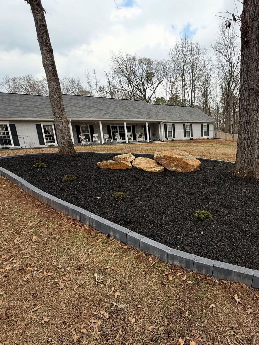 Landscaping Installs for E&T Outdoor Pros in LaGrange, GA