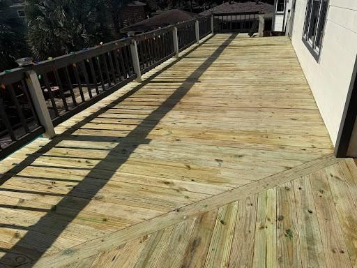Deck Installation for Houston Fence and Patio in Santa Fe, TX