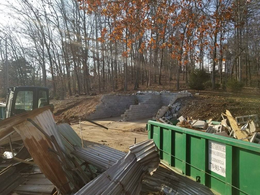 Land Clearing & Demolition for HC Construction & Grading in Clayton, GA