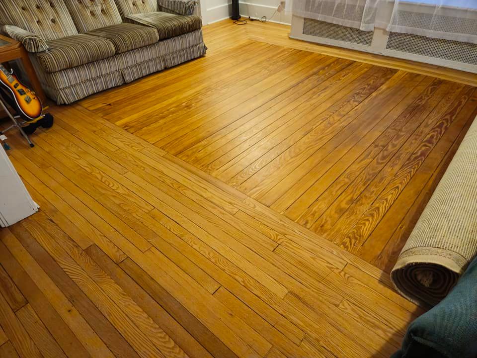 Refinish Old Hardwood for AVance Flooring in Bridgman, MI