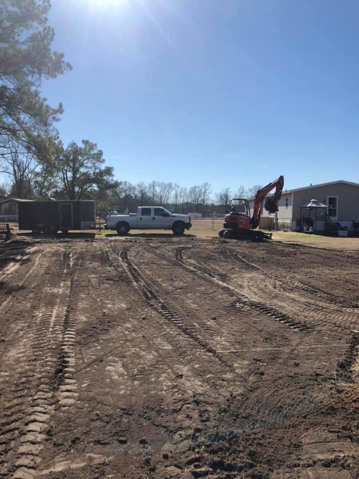 Grading for SodGods Lawncare and Landscaping in Fayetteville , NC