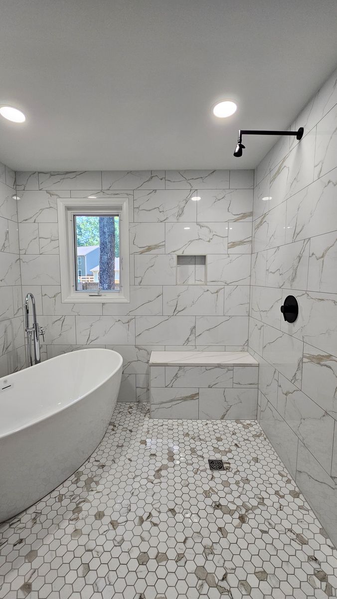 Bathroom Renovation for Futura Renovations in Durham, NC