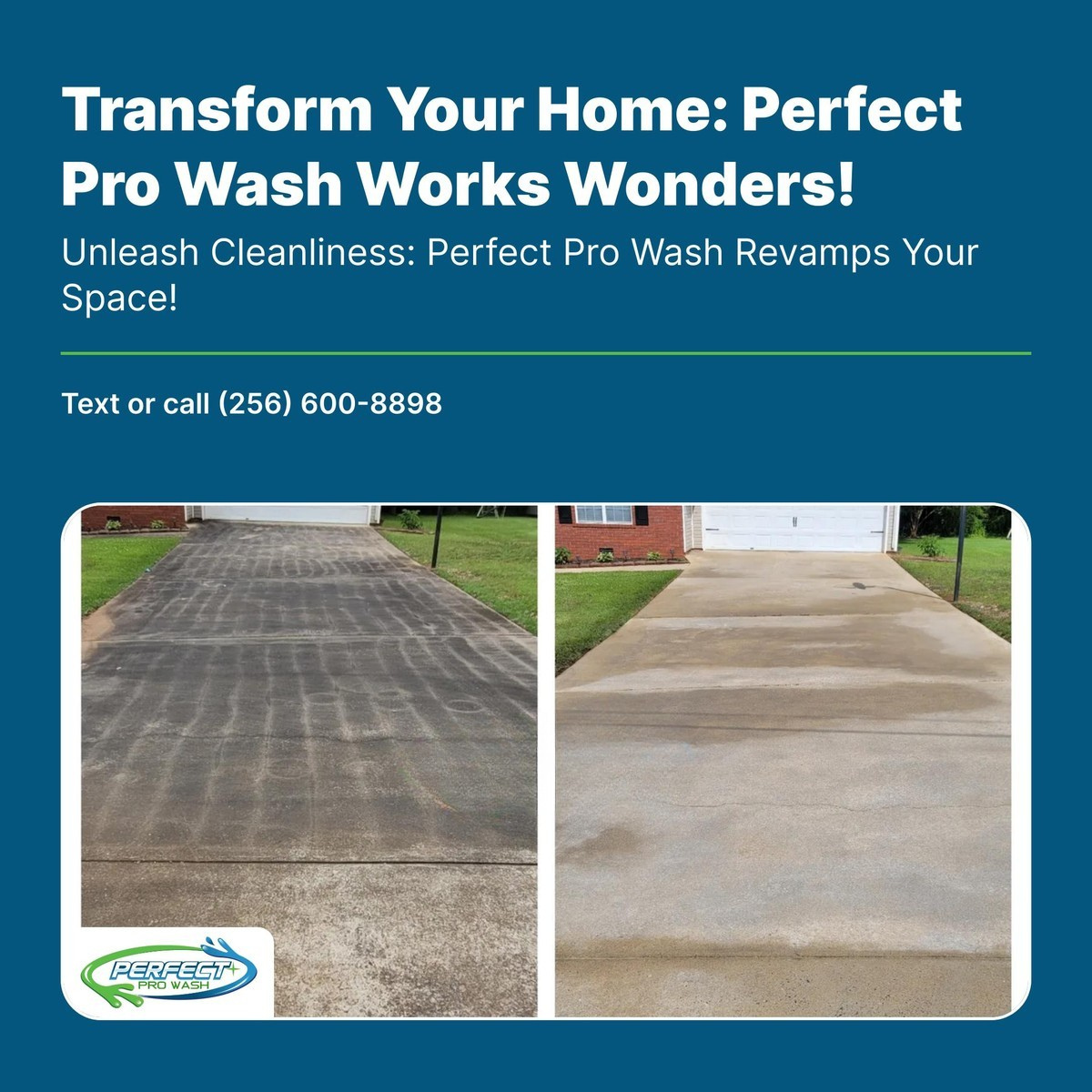 Concrete Cleaning for Perfect Pro Wash in Oxford, AL