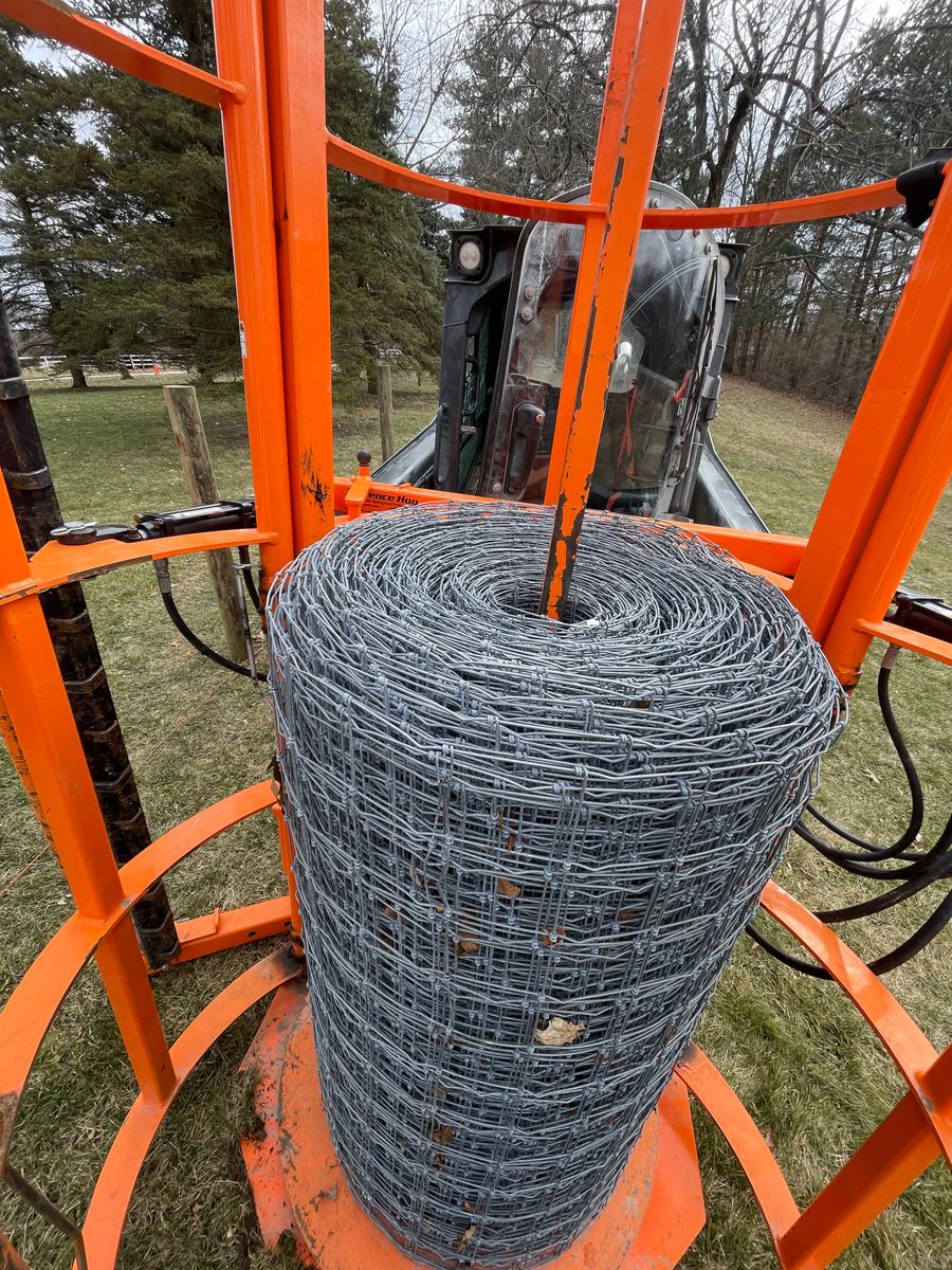 Fence Installation for TMF Services in Lapeer County, MI