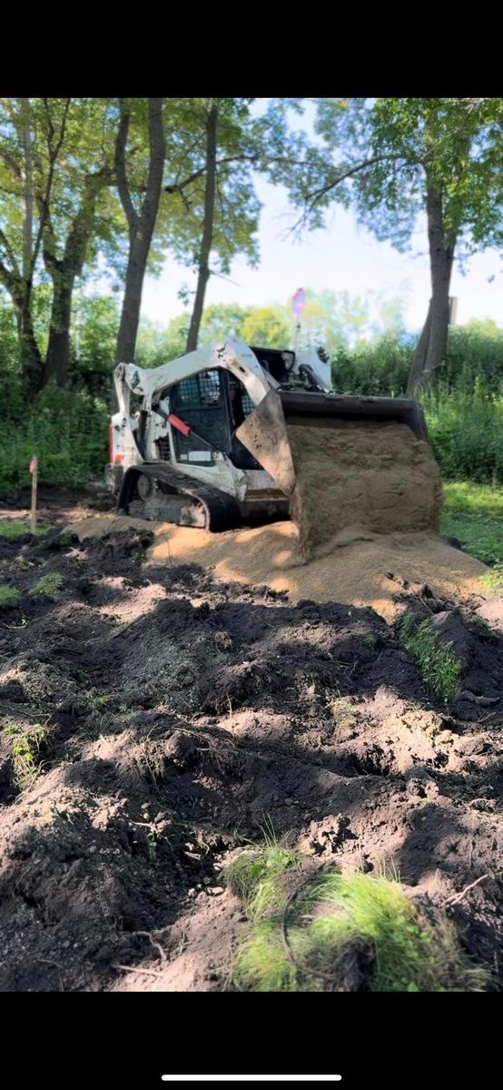 Septic system Installation for NXT LVL Excavating in New London, MN