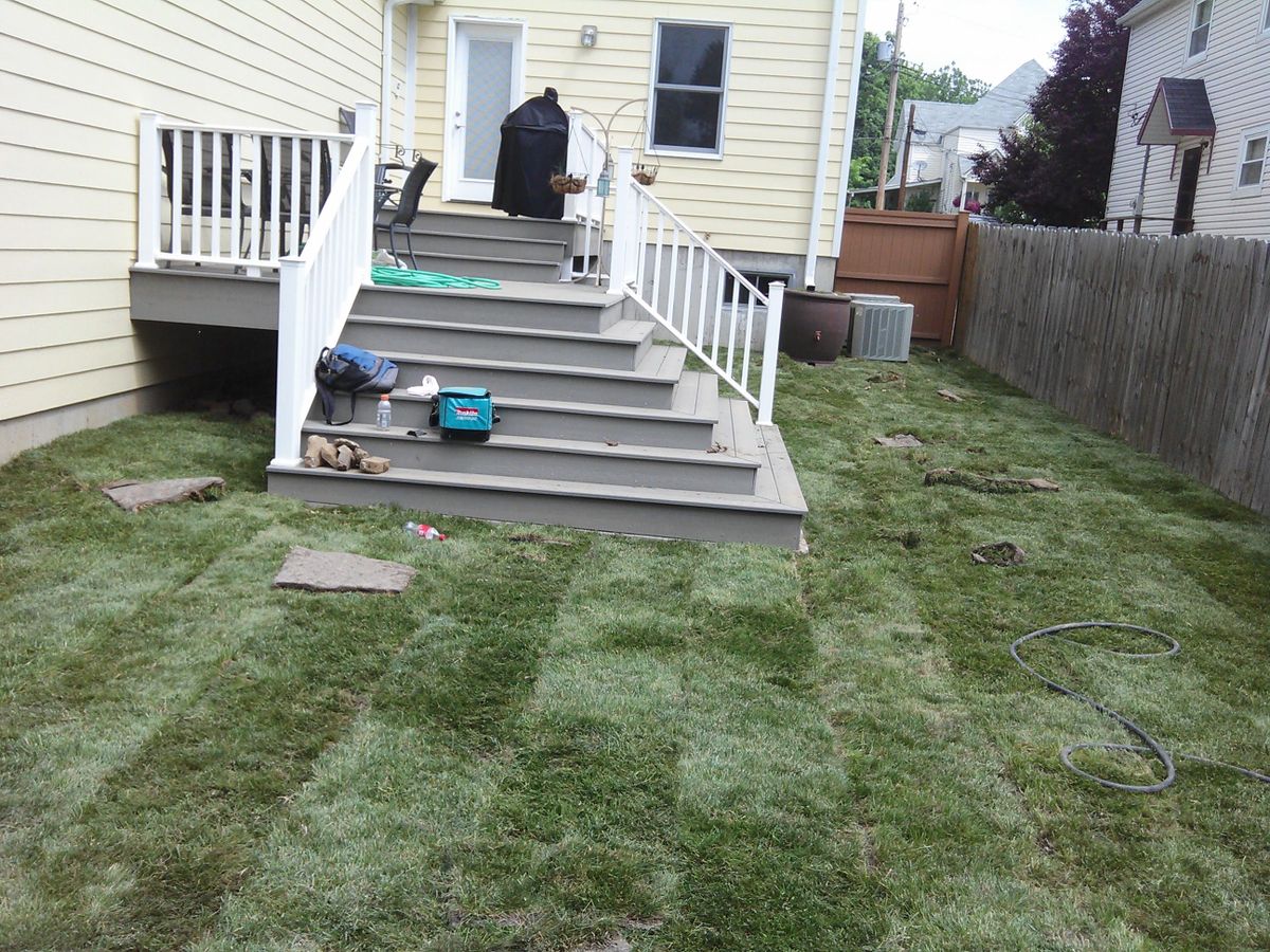 Sod Installation for VQ Land & Stone in St. Louis, MO