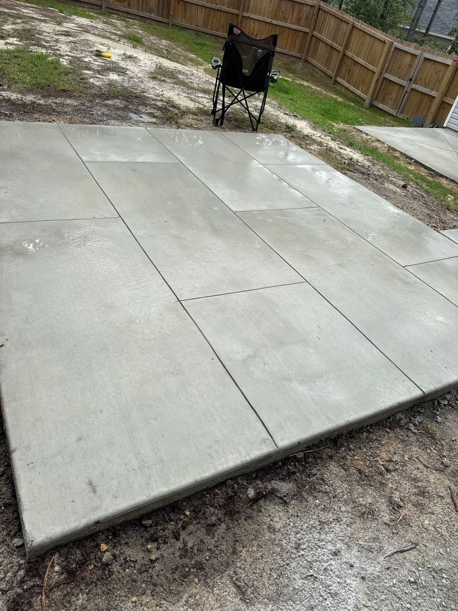 Patios for Jose's Concrete in Sanford, NC