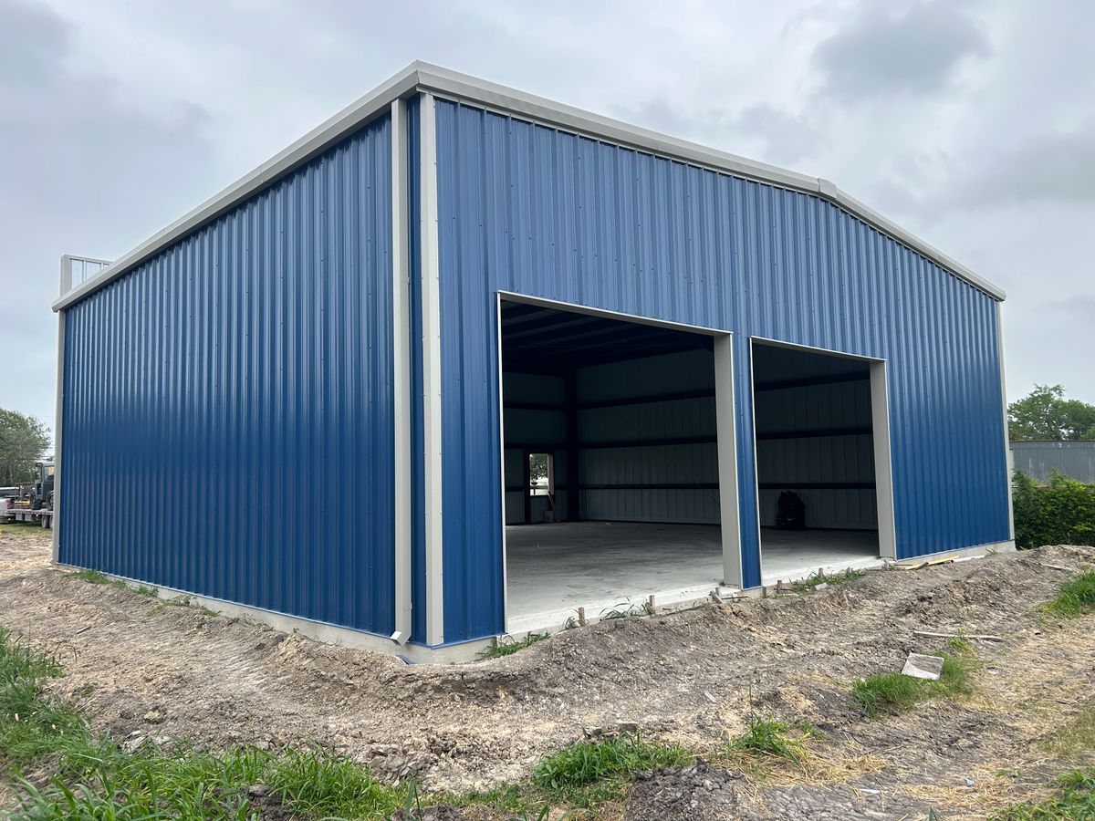 Pre-Engineered Metal Buildings for 292 Construction, LLC in Gonzales County, TX