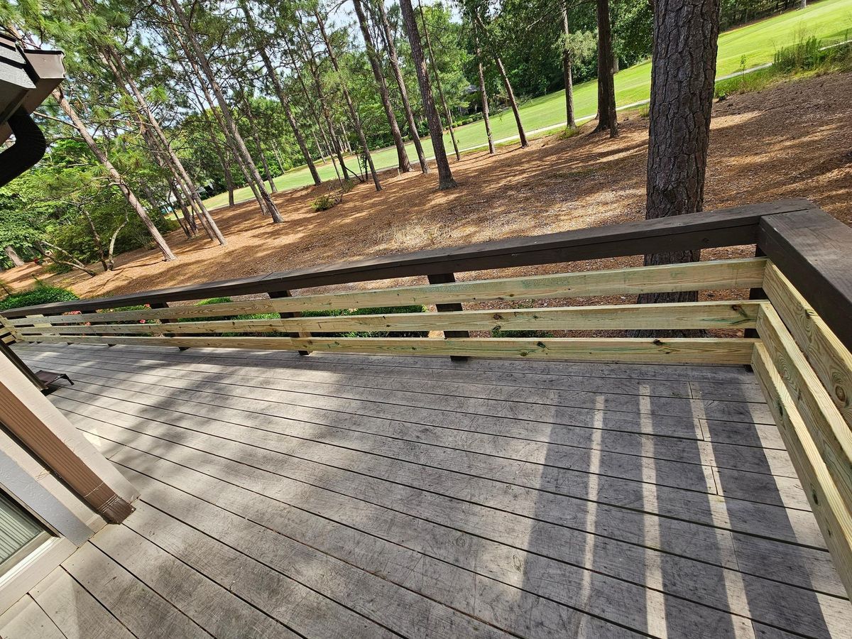 Deck & Patio Installation for MTR Contracting LLC in Robbins, NC