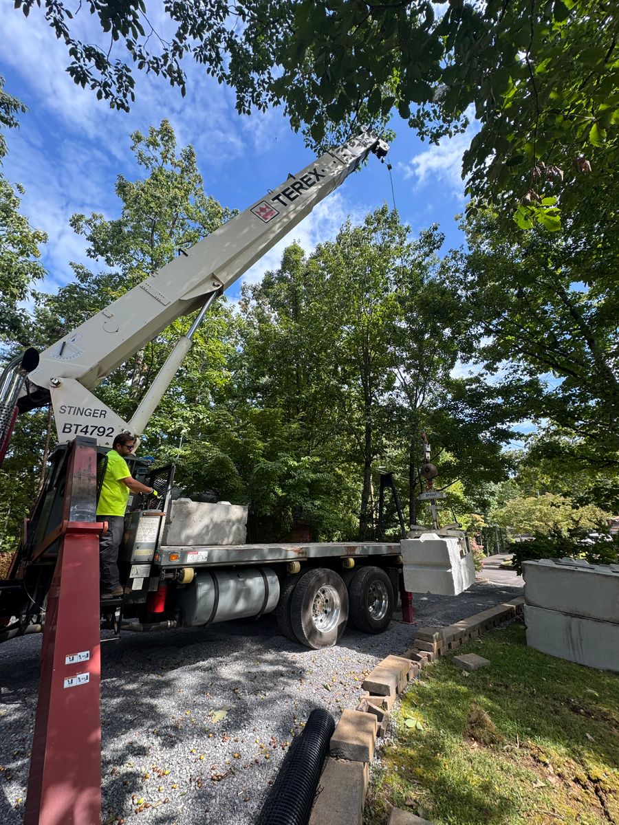 Retaining Walls for Grayson Groundworks in Sevierville, TN